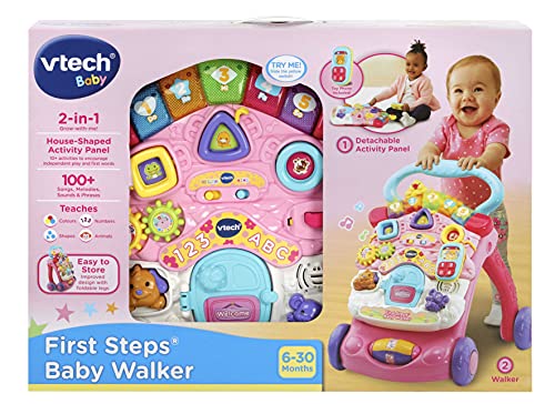 VTech First Steps - Correpasillos para bebé Blanco Rosa