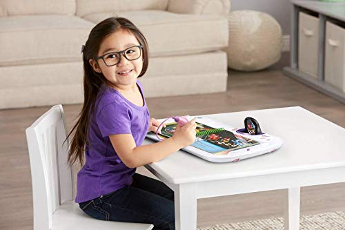 VTech Magibook - Sistema de Aprendizaje Interactivo LeapStart, Color Rosa (Leapfrog 602153), versión Inglesa