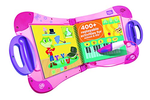 VTech Magibook - Sistema de Aprendizaje Interactivo LeapStart, Color Rosa (Leapfrog 602153), versión Inglesa