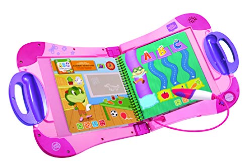 VTech Magibook - Sistema de Aprendizaje Interactivo LeapStart, Color Rosa (Leapfrog 602153), versión Inglesa