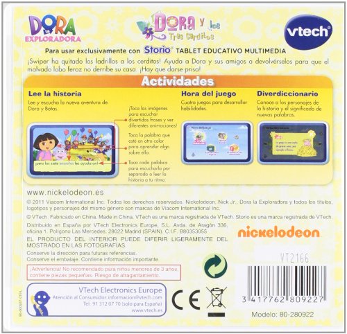 VTech Storio - Dora para Storio 80-280922