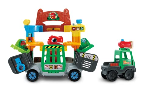 VTech Toot Friends-Parque de Dinosaurios 2 en 1, Multicolor, ‎16.8 x 48 x 32 cm (542103)