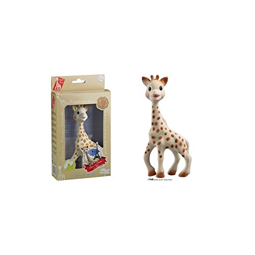 Vulli 616324 'Sophie la Girafe' - Juguete con caja regalo, 100% caucho natural