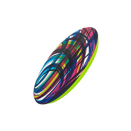 Waboba Wingman - Freesbe Plegable de Silicona para Jugar en Interiores y Exteriores, Juego para Toda la Familia, Adultos y Niños de Todas las Edades - Pinceladas (15cm)