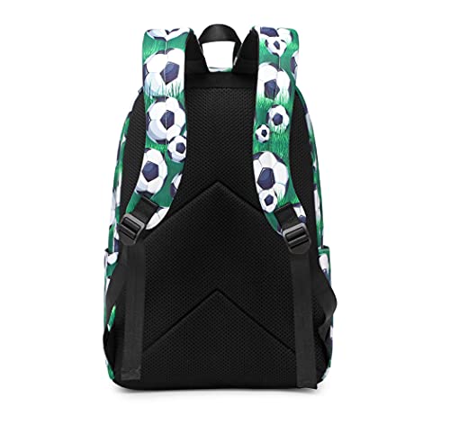 Wadirum Bolso Tipo Cartera Elegante Mochila de Colegio Adorable para niña Fútbol