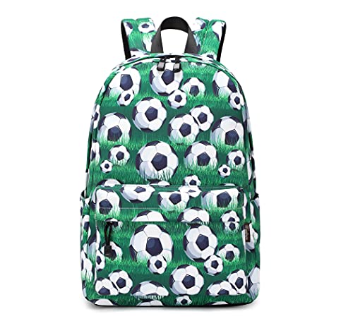 Wadirum Bolso Tipo Cartera Elegante Mochila de Colegio Adorable para niña Fútbol