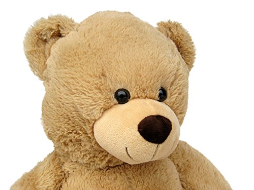 Wagner 9055 - Oso de peluche (tamaño XXL, 100 cm), color marrón claro