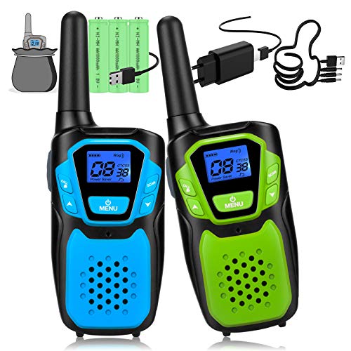 walky Talky for Family, woki Toki for Boys and Girls, Best Christmas and Birthday Gift for 3 4 5 6 7 8 9 10 11 12 Years Old Kids for Camping Skiing Hiking