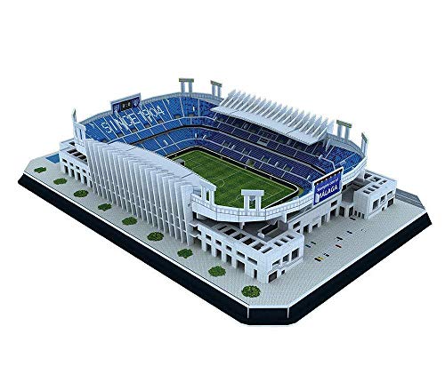 WAN Modelo de Rompecabezas Deportivo 3D, Modelo de Estadio de fútbol Málaga Club La Rosaleda Modelo Juguetes (14.9 Pulgadas X10.1 Pulgadas X 3 Pulgadas)