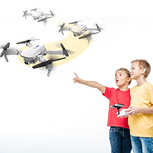 WanQ Drone con cámara 4k Drone Remoto GPS Plegable Cuadricópteros RC con Distancia de Control de 80-100 m, 15 Minutos de Tiempo de Vuelo, Inicio con una tecla, Tap Fly, Regalo para niños Adultos C/c