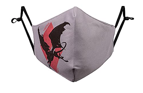 Warner Bros. Harry Potter Superheroes Mouthguard Masks Fabric Mask Adjustable Elastic Band Adult & Teen Comic Mask Nose Guard Mouth Noses (Thestral)