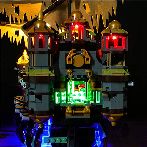 WDLY Kit De Iluminación LED, para (María Piratas del Caribe) Bloques De Construcción De Modelo - Kit Luz Led Compatible con Lego 71042 (No Incluido El Modelo)