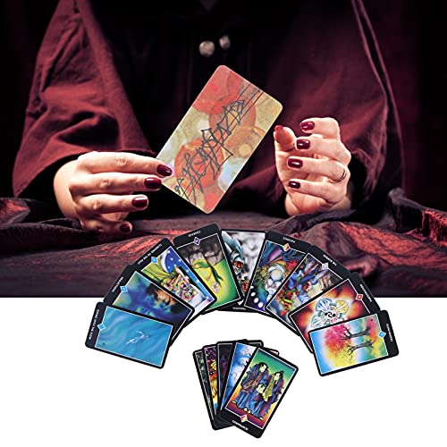 Weiyo 79 Cartas del Tarot de la Baraja, Cartas Pronóstico del Destino Futuro del Tarot Zen Osho, Adecuado para Fiestas y Reuniones Amigos. Baraja Adivinación Cartas del Tarot para Principiantes