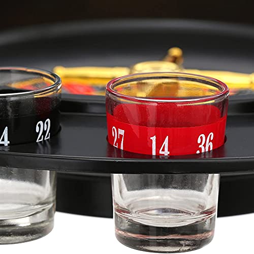 Wellhome Juego De Ruleta Con Vasos De Chupito - 21 ml