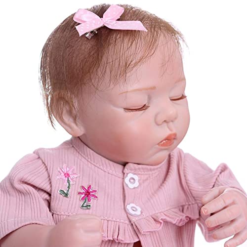 WERYU Reborn Baby Dolls 20 Inch Realistic Reborn Doll Soft Silicone Vinyl Cute Lifelike Baby Newborn Doll Reborn Babies For Age 3+ Old,A (A)