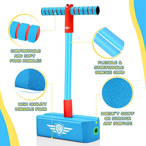 wetepuxi Juguetes Niños 3 4 5 6 7 8 9 Años, Regalo Niño 3-12 Años Pogo Stick Regalo Navidad Juguetes para Niños de 3-12 años Regalos Niña 3-12 Años Juegos Exterior Niños