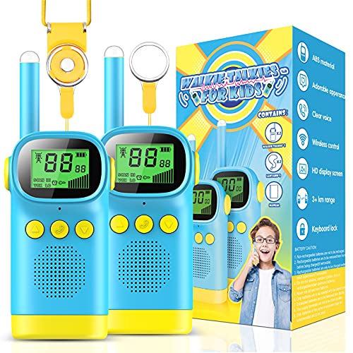 wetepuxi Walkie Talkie, Juguetes Niños 4 5 6 7 Años Walkie-Talkie Juguetes Niños 2 3 Años Mas Vendidos Walkie Talkie 50 Km Regalo Niña 5 6 7 8 9 10 Años Cumpleanos Regalos Niñas 10-12 Años Originale