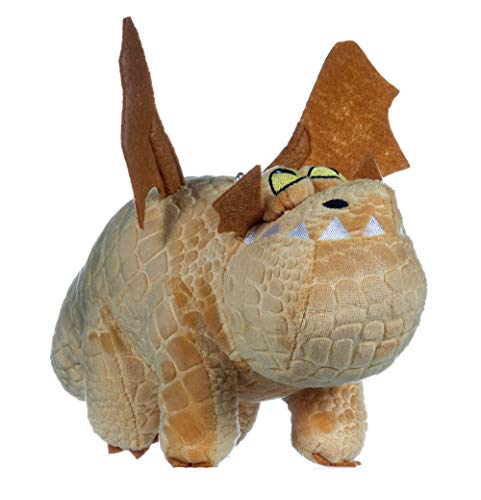 WHL Cómo Entrenar a tu Dragón - Peluche Dragón marrón Gronckle, Barrilete, 20cm (8"), HTTYD