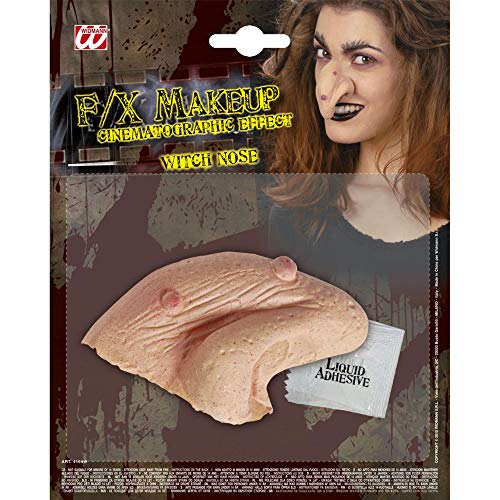 WIDMANN Application thick latex witch nose (accesorio de disfraz)