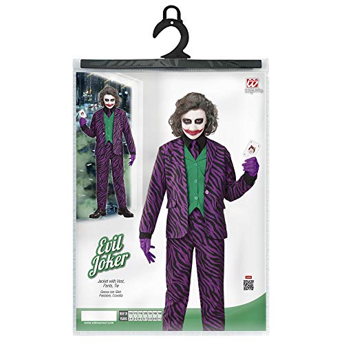 WIDMANN Evil Joker Girls, 158 cm/11 ? 13 años, vd-wdm19318