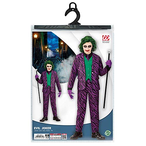 WIDMANN Evil Joker Girls, 158 cm/11 ? 13 años, vd-wdm19318