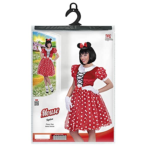 WIDMANN Widman - Disfraz de Minnie Mouse para mujer, talla L (1553)