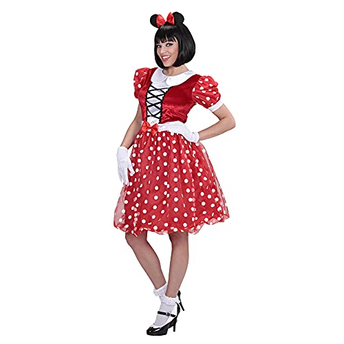 WIDMANN Widman - Disfraz de Minnie Mouse para mujer, talla L (1553)