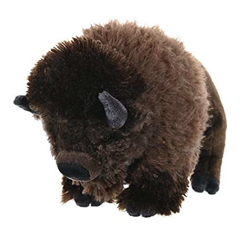 Wild Republic-10922 Peluche Bisonte Cuddlekins, Color marrón (10922)