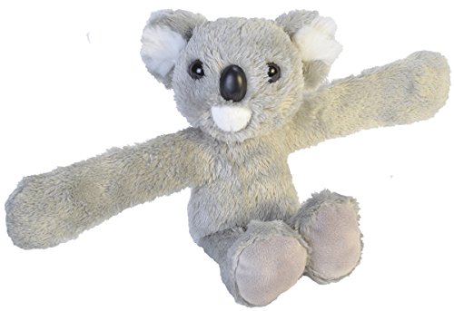 Wild Republic 21093 - Pulsera de peluche Koala, 20 cm, color gris , color/modelo surtido