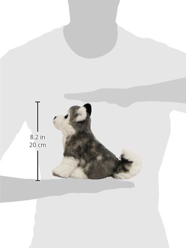 Wild Republic- CK Mini Husky Siberiano de Peluche, 20 cm (13435)