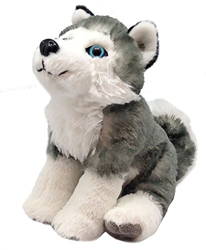 Wild Republic- CK Mini Husky Siberiano de Peluche, 20 cm (13435)