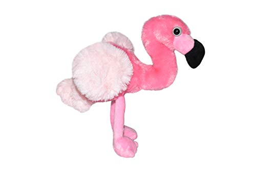 Wild Republic - Hug'ems, Peluche Flamenco, 18 cm (16253)