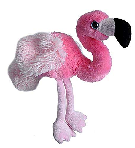 Wild Republic - Hug'ems, Peluche Flamenco, 18 cm (16253)