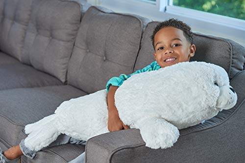 Wild Republic - Peluche Cuddlekins Jumbo Baby Foca Arpa, 76 cm (16486)