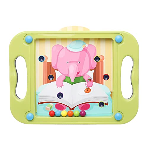 WINDOWEW Palm Maze Toy Montessori Educational Balance Ball Maze Board Sala de Espera Juguetes para niños pequeños Aprendizaje Rompecabezas Rompecabezas Palmtop Juguetes Regalos para Navidad Año Nuevo