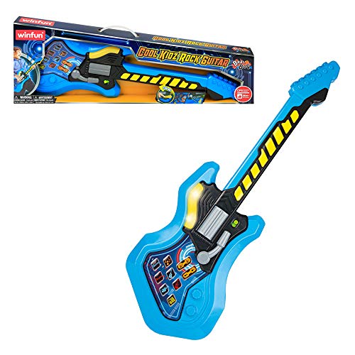 winfun Guitarra eléctrica infantil Cool Kidz color aleatorio rojo-azul (44747)