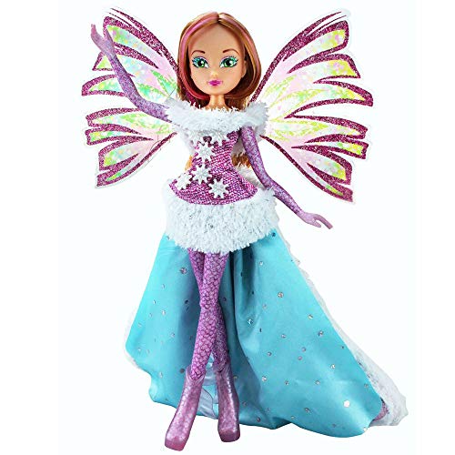 Winx Club Flora | Muñeca Crystal Sirenix Alas Móviles | Temporada 8