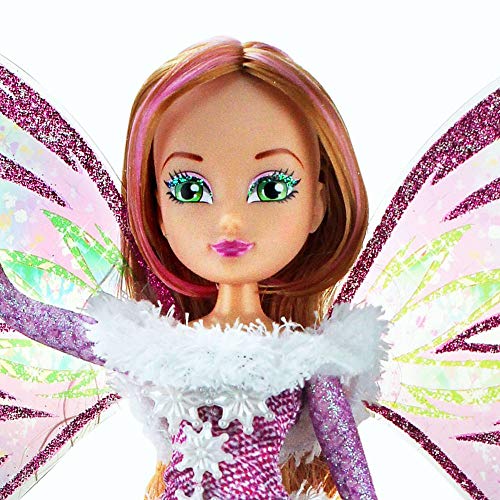 Winx Club Flora | Muñeca Crystal Sirenix Alas Móviles | Temporada 8