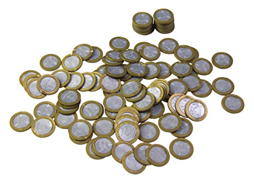 WISSNER® aktiv lernen - Monedas de 1 EURO (100 piezas)