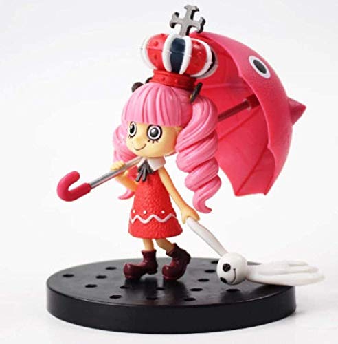 WMYATING Realista y Divertido One Piece DXF The Grandline Children Vol.8 Perona con Paraguas Rojo Figura de acción 11 Muñecas de Juguete Modelo con Modelo 11clectable