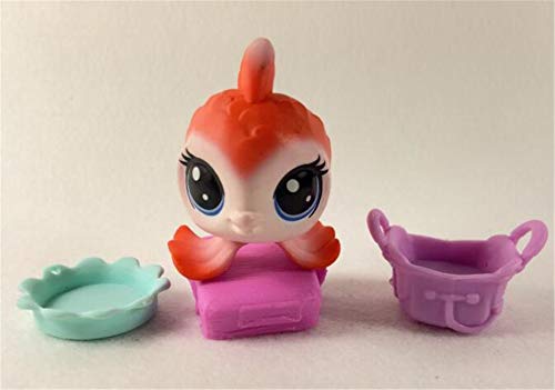 WooMax 5 Piezas Littlest Pet Shop Toys LPS Toys Cute Stands Cat Dog Old Rare Original Figure Animal Collection Kitten Collie Spaniel