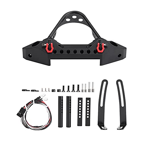 Wosune 1/10 RC Crawler, Trx4 Defender Trx4 Defender Accesorios Trx4 Trx4 Upgrades Trx4 Sport Body, para Bumpers RC Cars(Black)