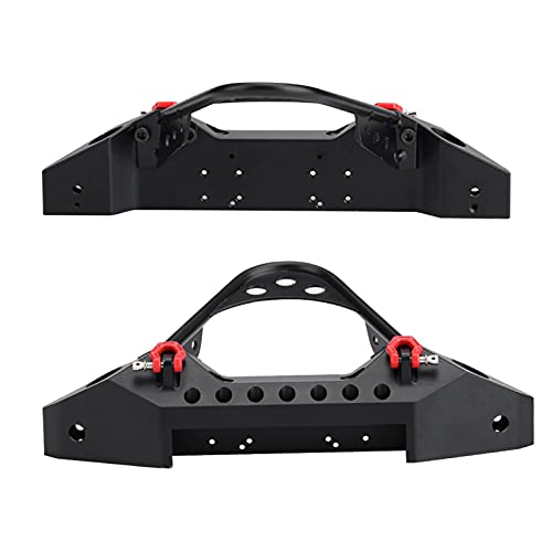 Wosune 1/10 RC Crawler, Trx4 Defender Trx4 Defender Accesorios Trx4 Trx4 Upgrades Trx4 Sport Body, para Bumpers RC Cars(Black)