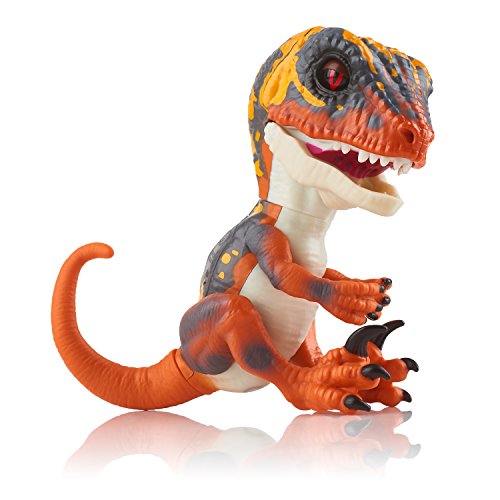 Wowwee- Blaze Fingerlings Velociraptor, Color Naranja (3781)