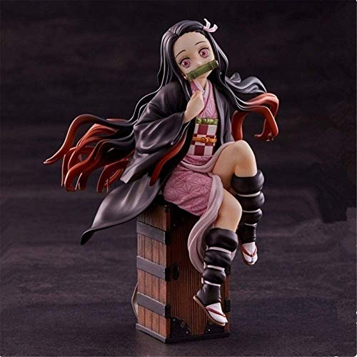 Wuawtyli Demon Slayer Kimetsu no Yaiba Super Premium Figure Nezuko Kamado Figure 15cm