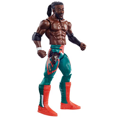 WWE Figura de Acción Luchador Kofi Kingston (Mattel GKR87)