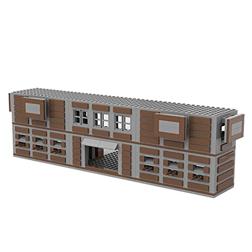 WWEI Military Series Bricks - Juego de construcción de 682 piezas para construir armas, simulación, escena de juego militar para minifiguras de soldados SWAT, compatible con Lego