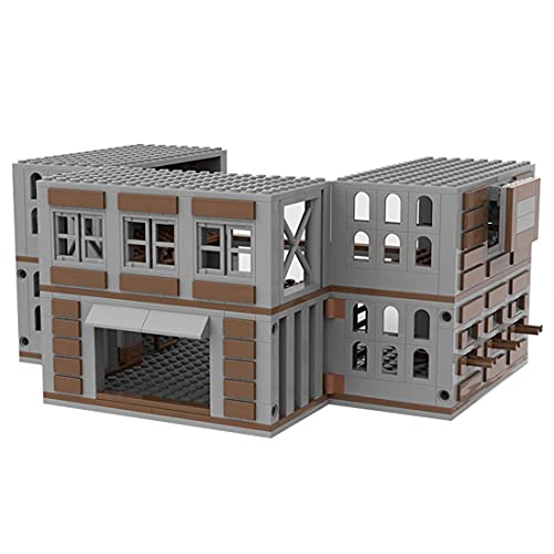 WWEI Military Series Bricks - Juego de construcción de 682 piezas para construir armas, simulación, escena de juego militar para minifiguras de soldados SWAT, compatible con Lego