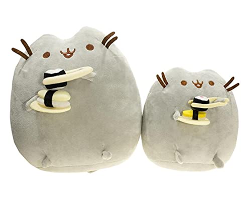 WWWL Peluche, Kawaii Cat Sushi Angel Galleta Patatas Fichas Donut Relleno Y Peluche Animales Lindo Pussy Juguetes para Niñas (Color : Cake, Size : 15CM)