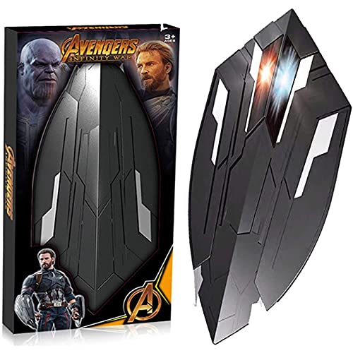 WXHJM Capitán América Escudo Cosplay Película Rendimiento Accesorios Puntales Avenger Infinity War Superhéroe Wakanda Arm Shield